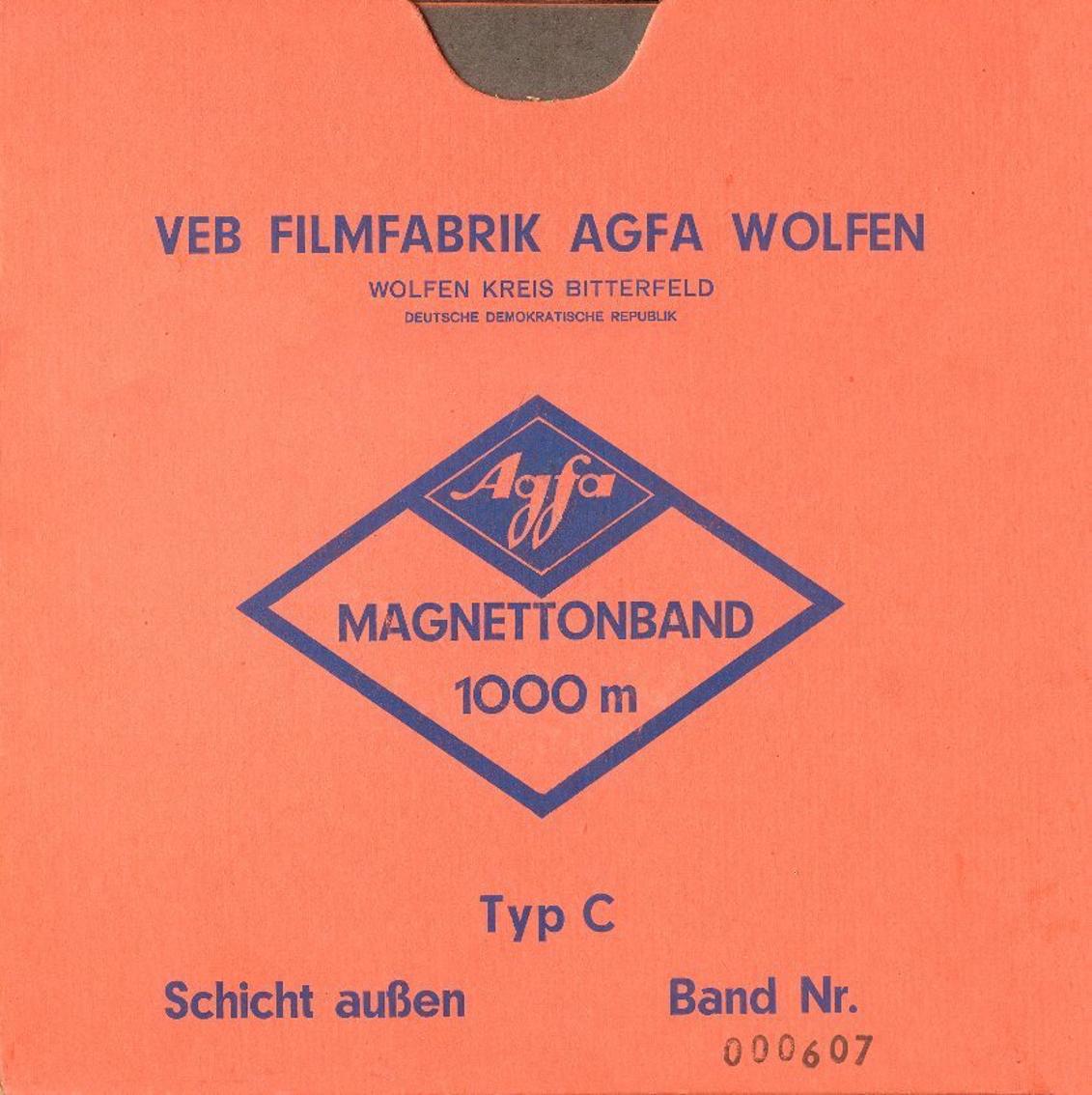 Der rote AGFA - 30cm