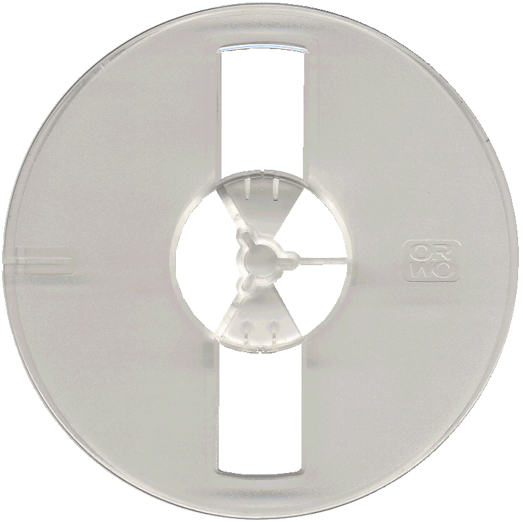 13 cm Spule mit ORWO-Logo