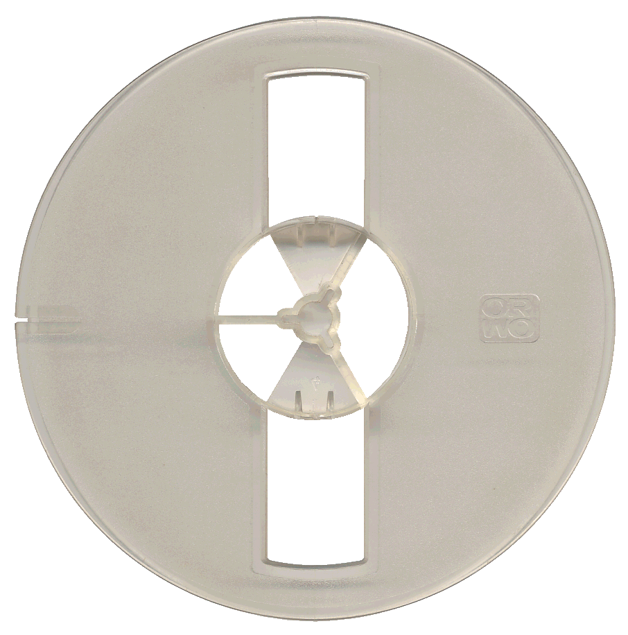 15 cm Spule mit ORWO-Logo