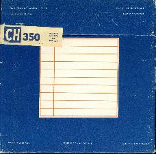 CH 350m, blauer Karton, R&uuml;ckseite